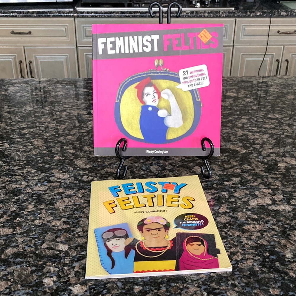 FEISTY FELTIES/FENINIST FELTIES SET OF 2